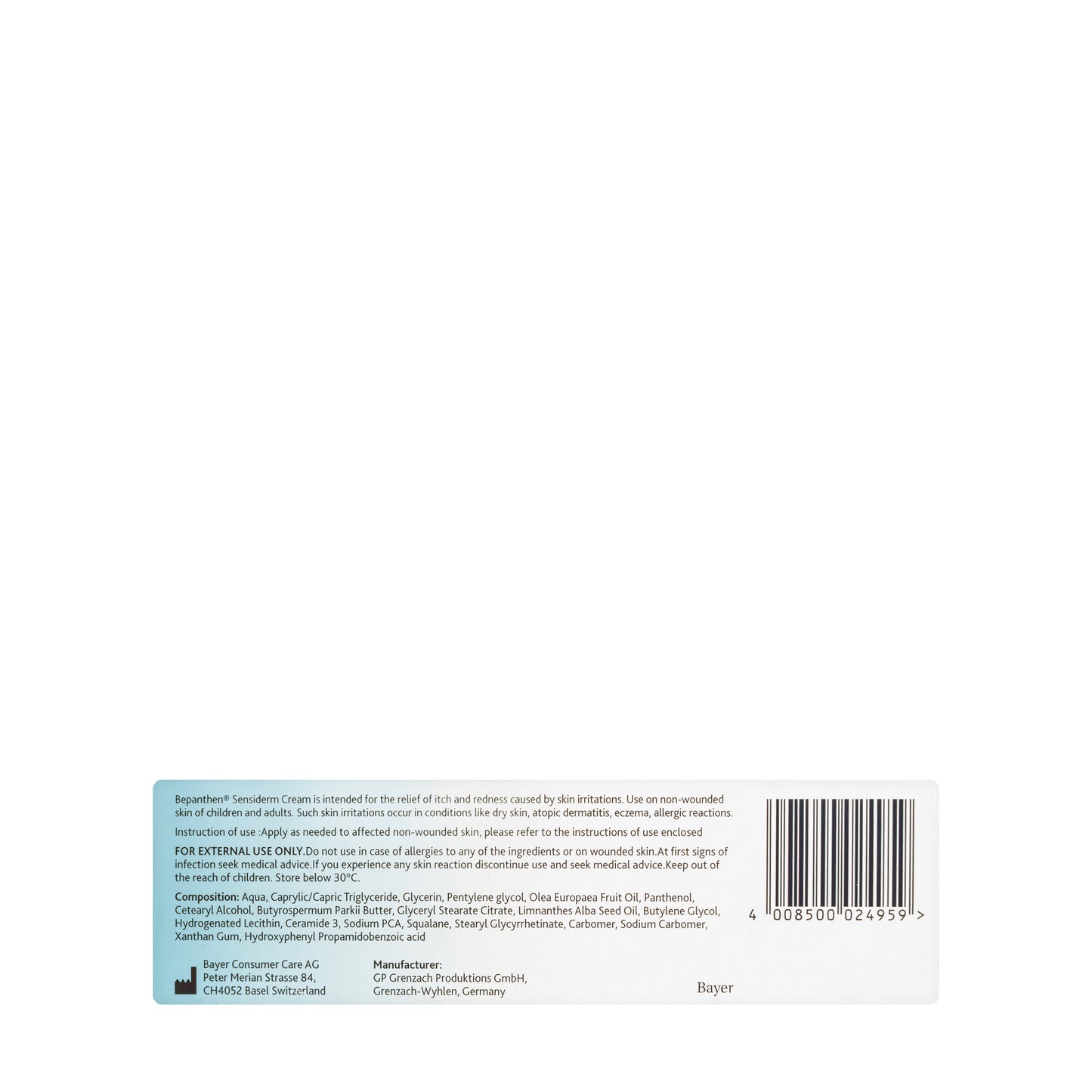 Bepanthen Sensi Derm Cream 50Gm