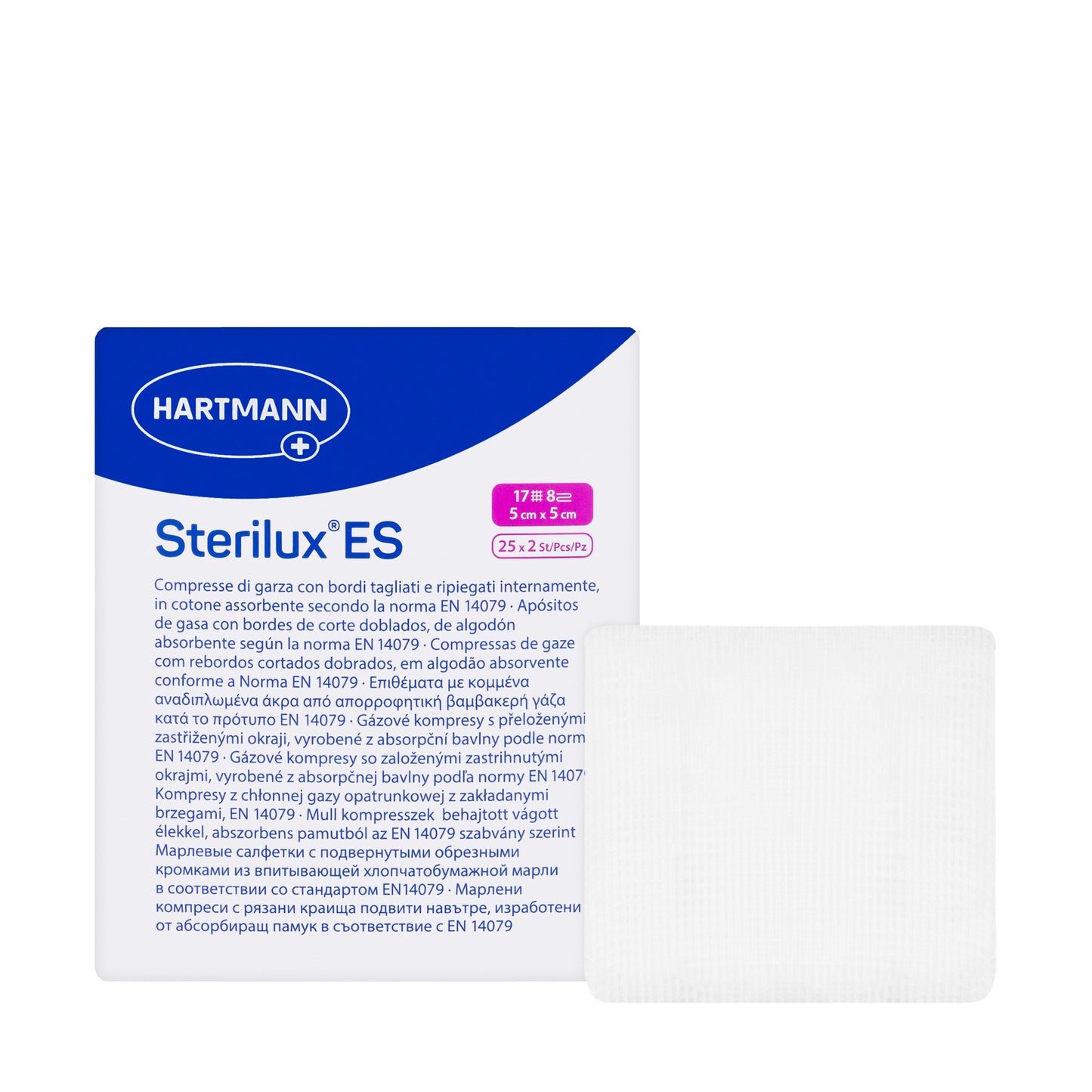 Hartmann Sterlx Sterile 5 X 5 Cm [25X2 Pieces]