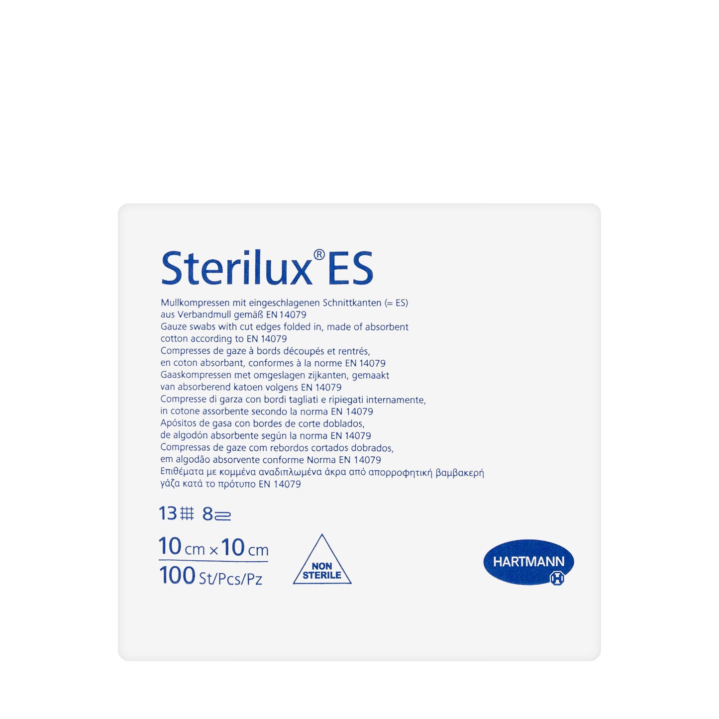 Hartmann Sterlx Ns 10 X 10 Cm 100 Pieces