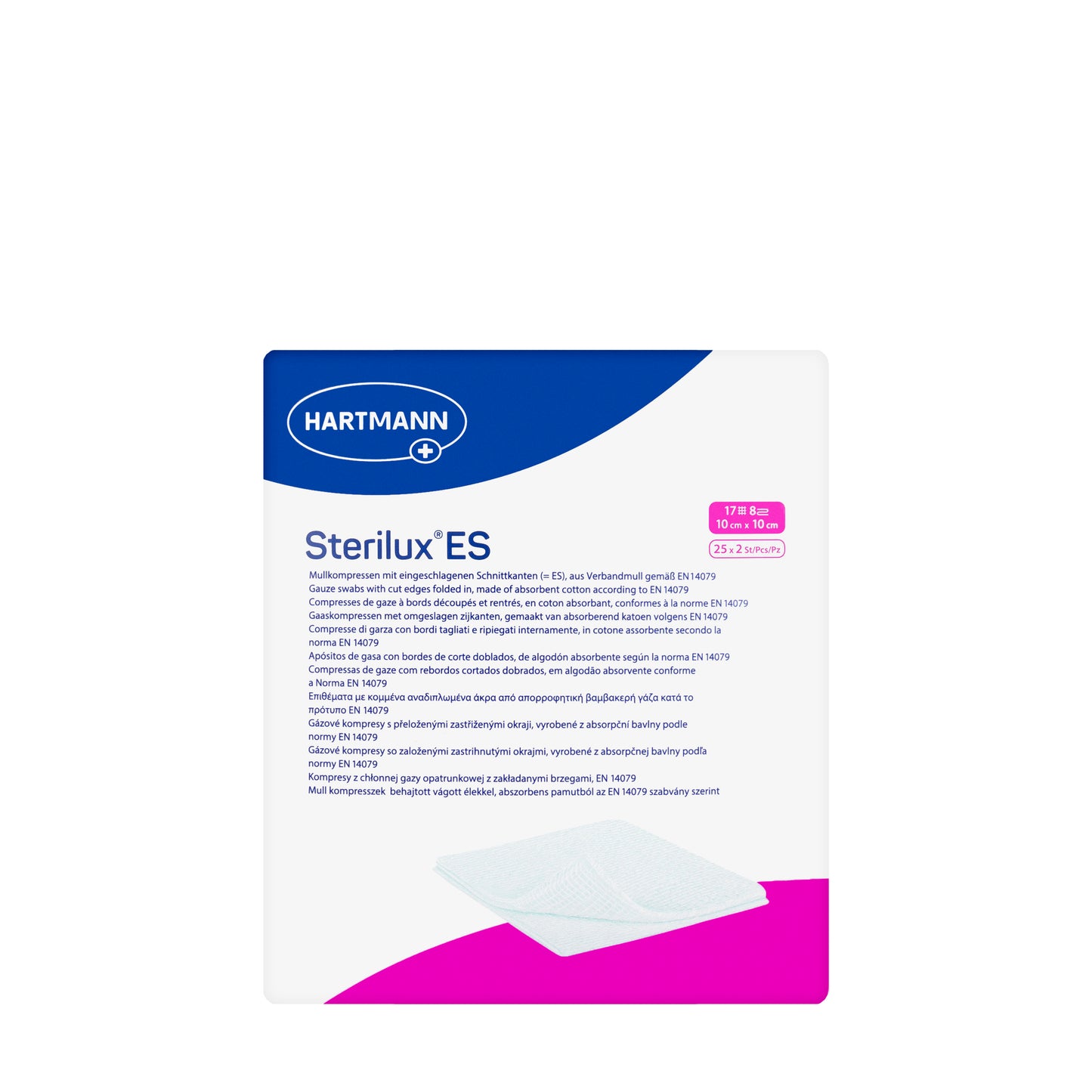 Hartmann Sterlx 10 X 10 Cm [25 X 2 Pieces]