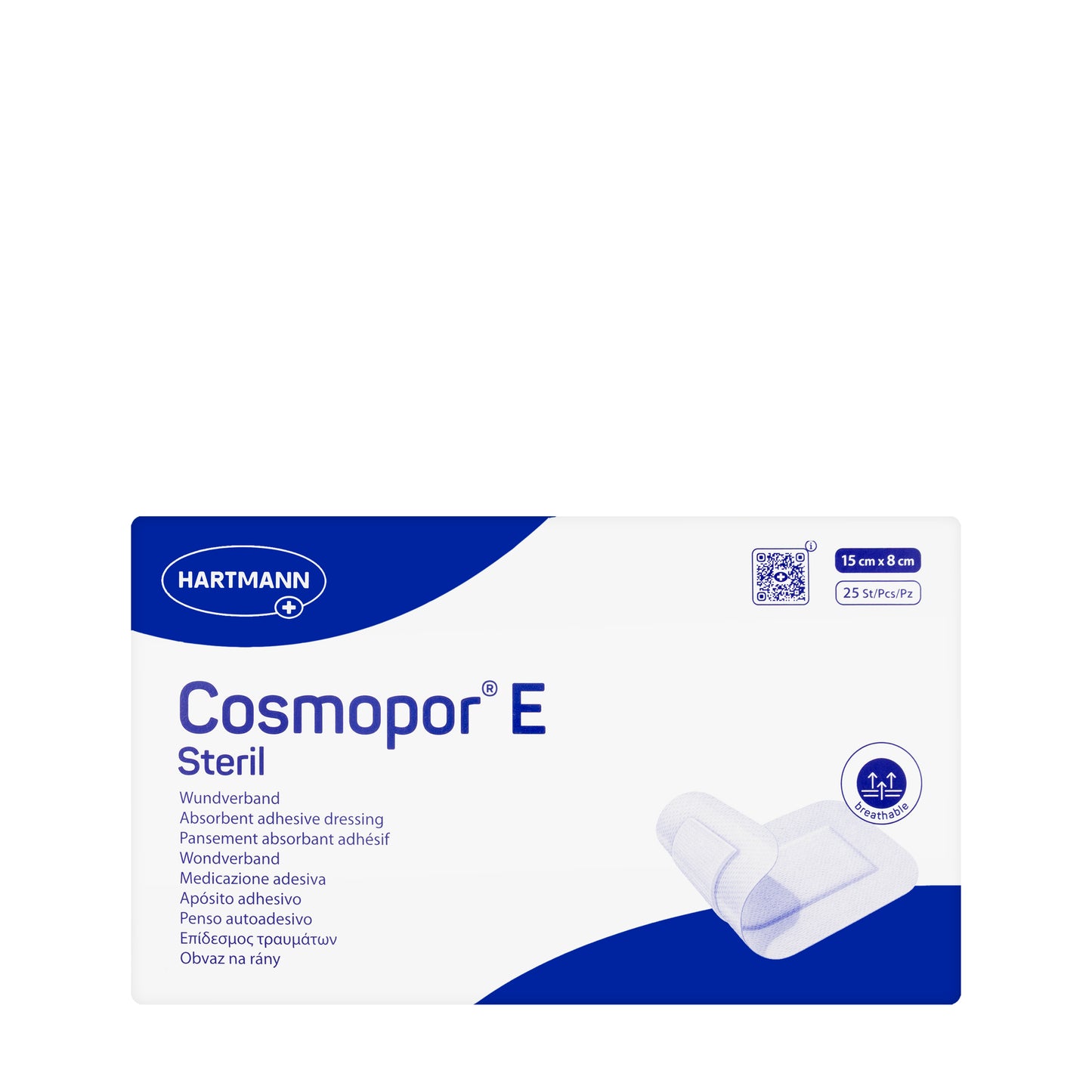 Hartmann Cosmopor E 15X8Cm 25 Pieces