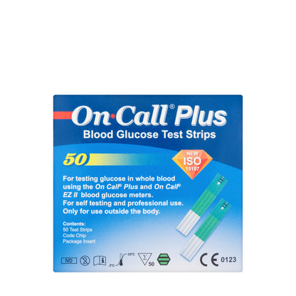 On Call Plus 50 Strips