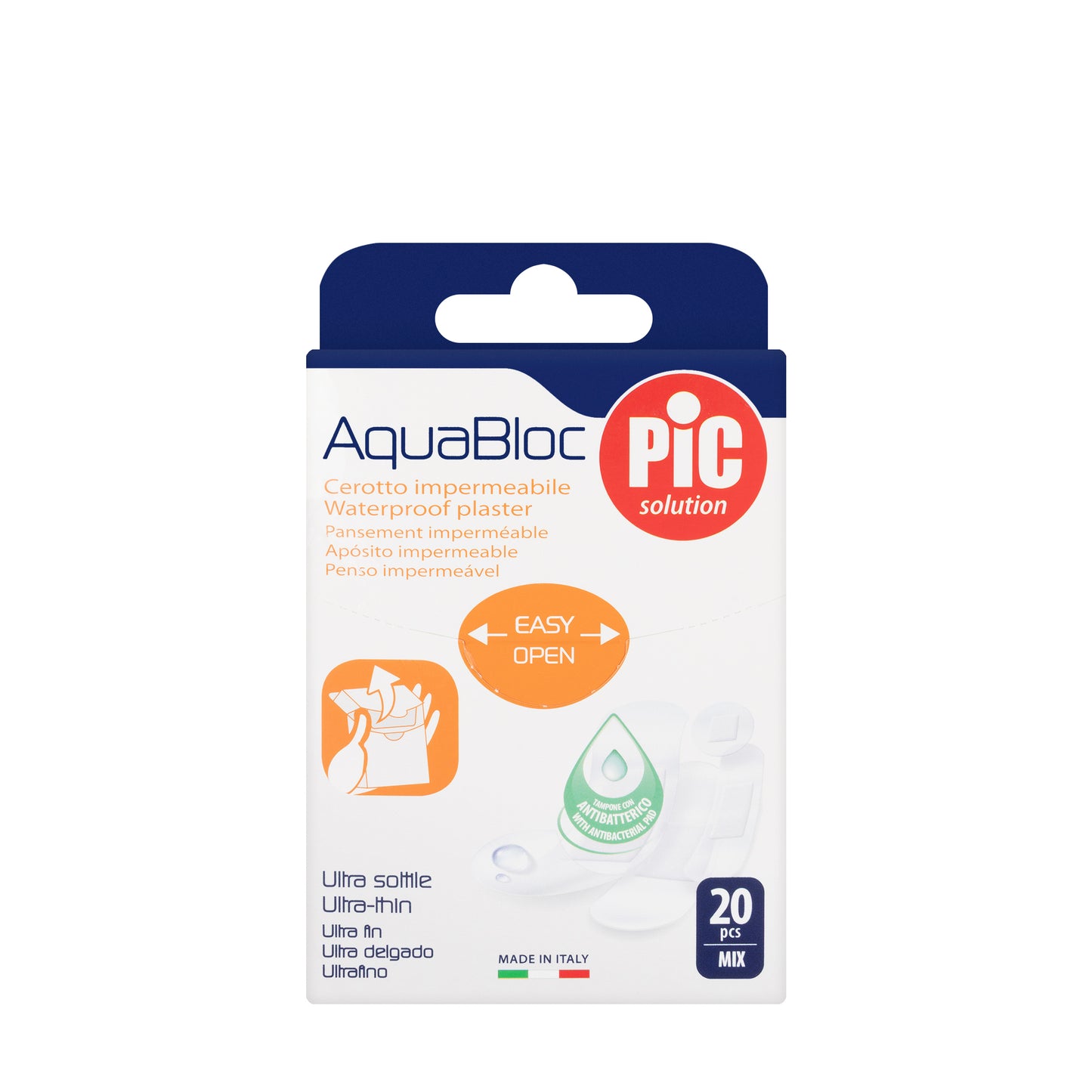 Pic Solution AquaBloc Mix waterproof Plaster 20 Pieces