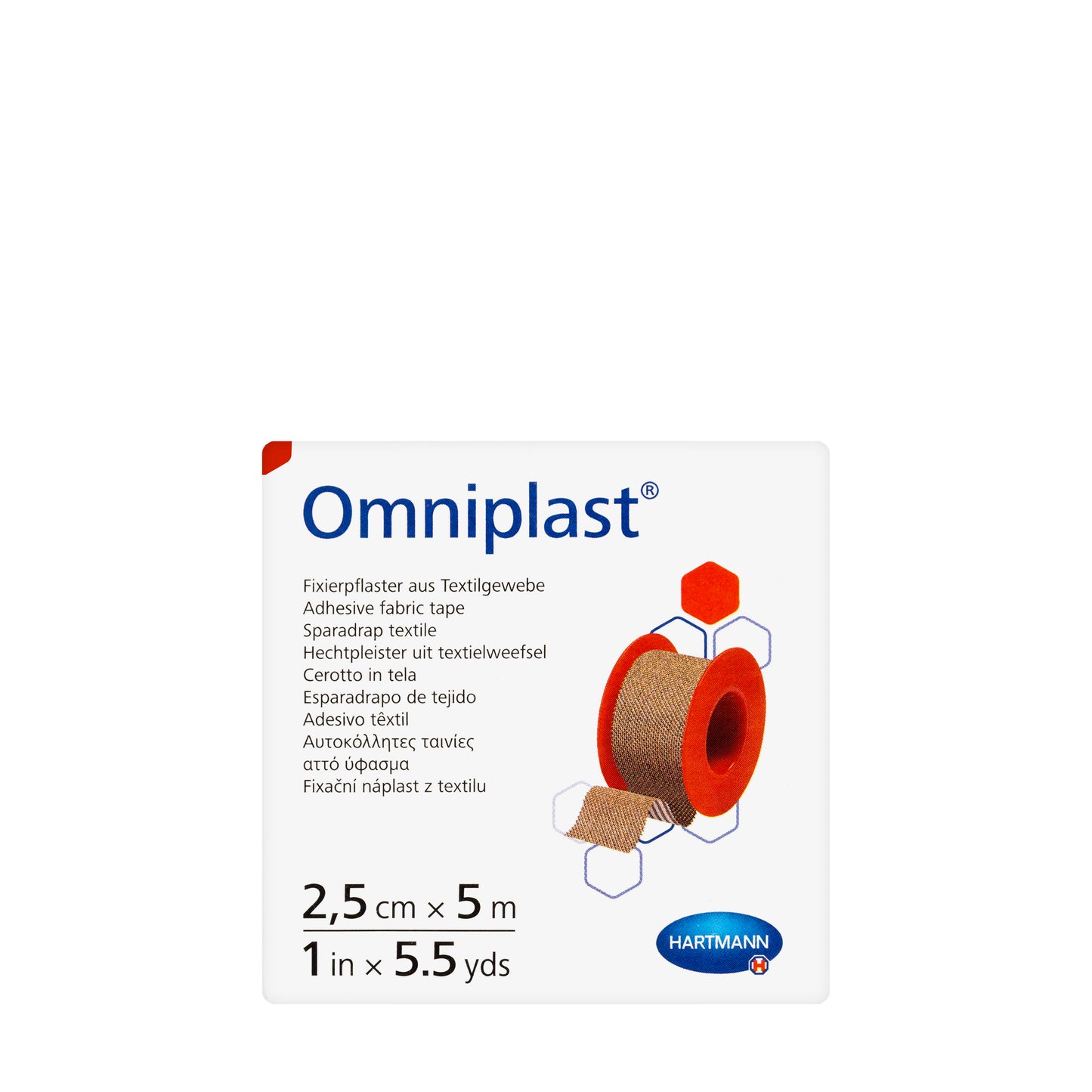 Hartmann Omniplast 2.5 X 5 Cm