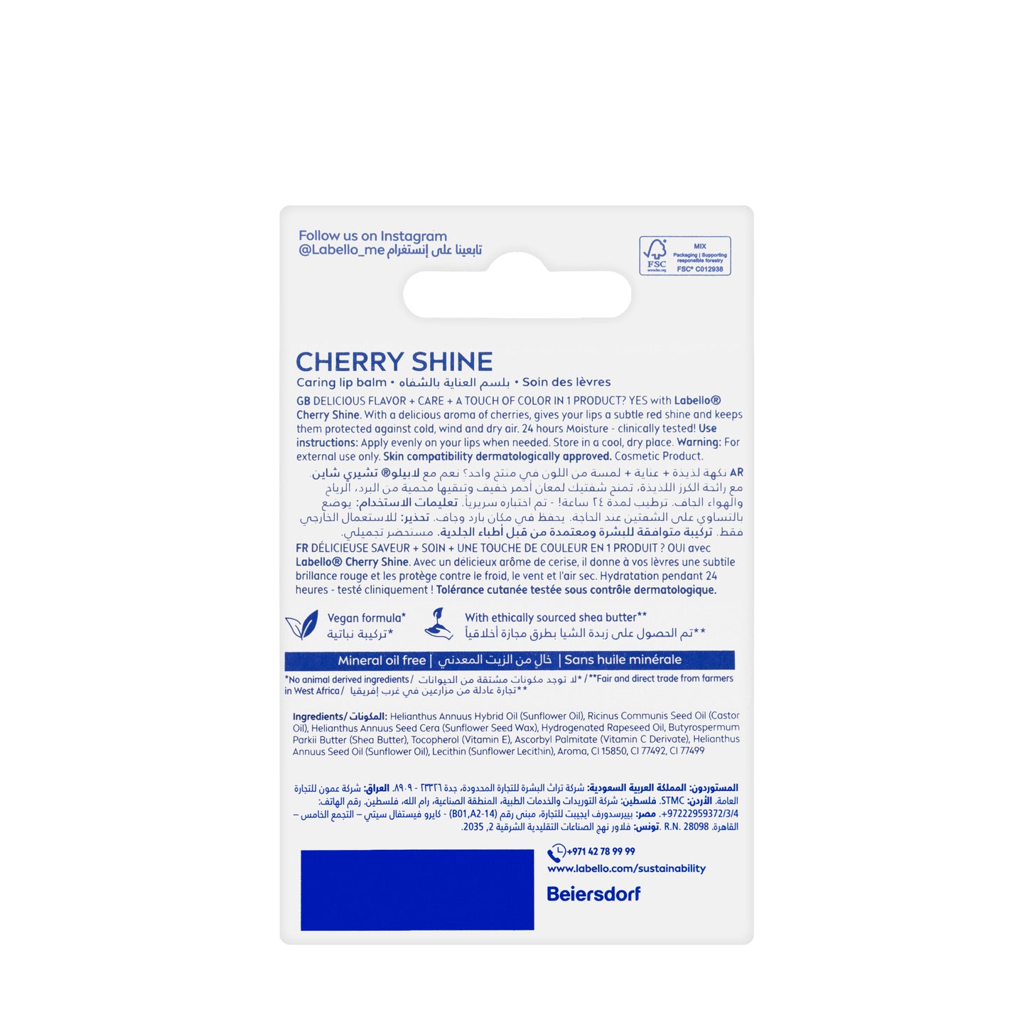 Labello Cherry 4.8 Gm