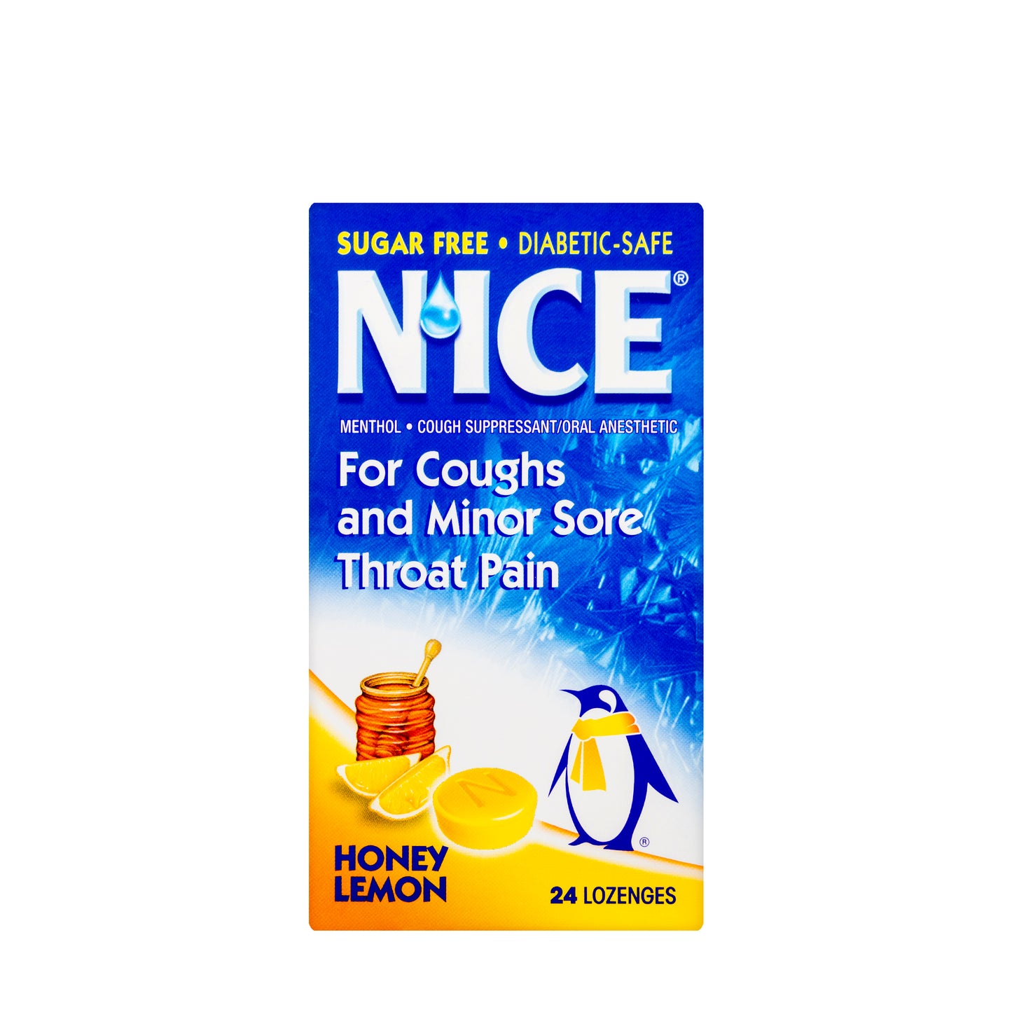Nice Honey And Lemon 24 Lozengers