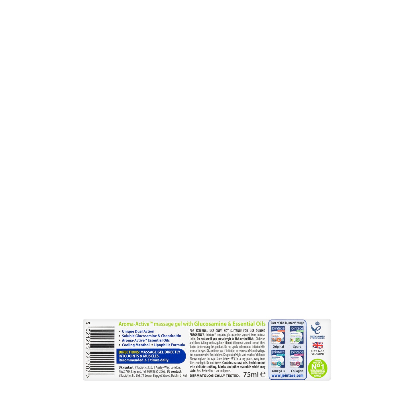 Vitabiotics Jointace Gel 75Ml