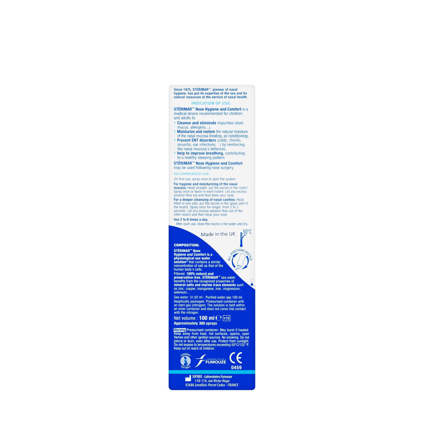Sterimar Nasal Spray 100ML