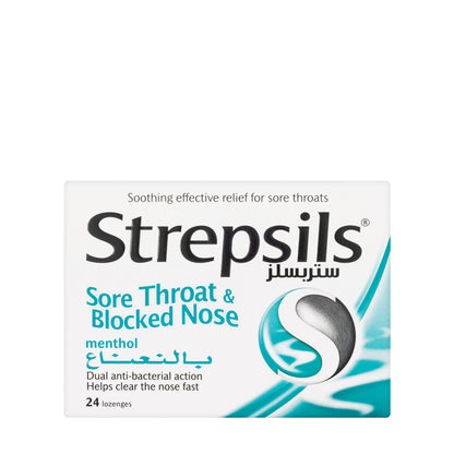 Strepsils Menthol 24 Tablets