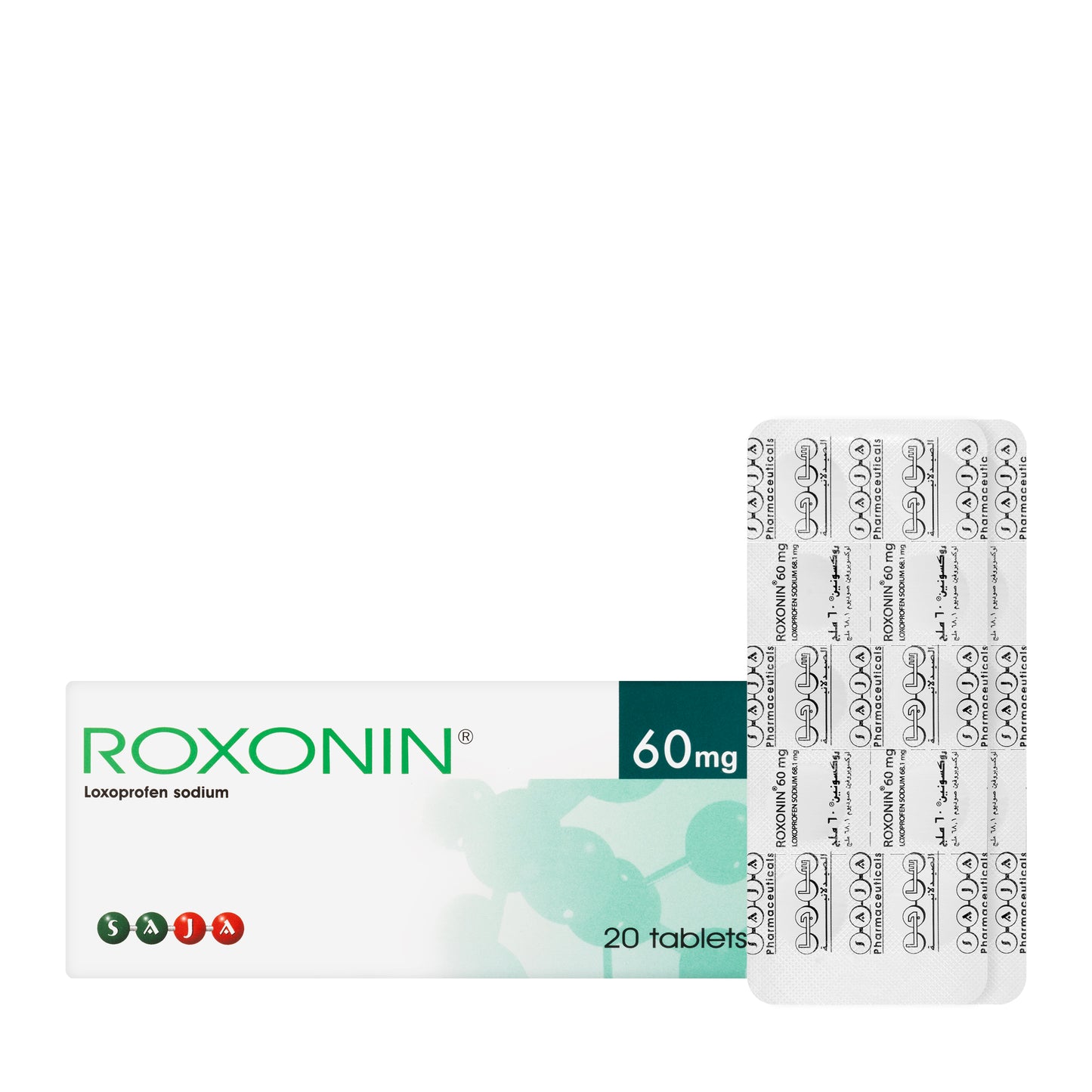 Roxonin 60Mg 20 Tablets