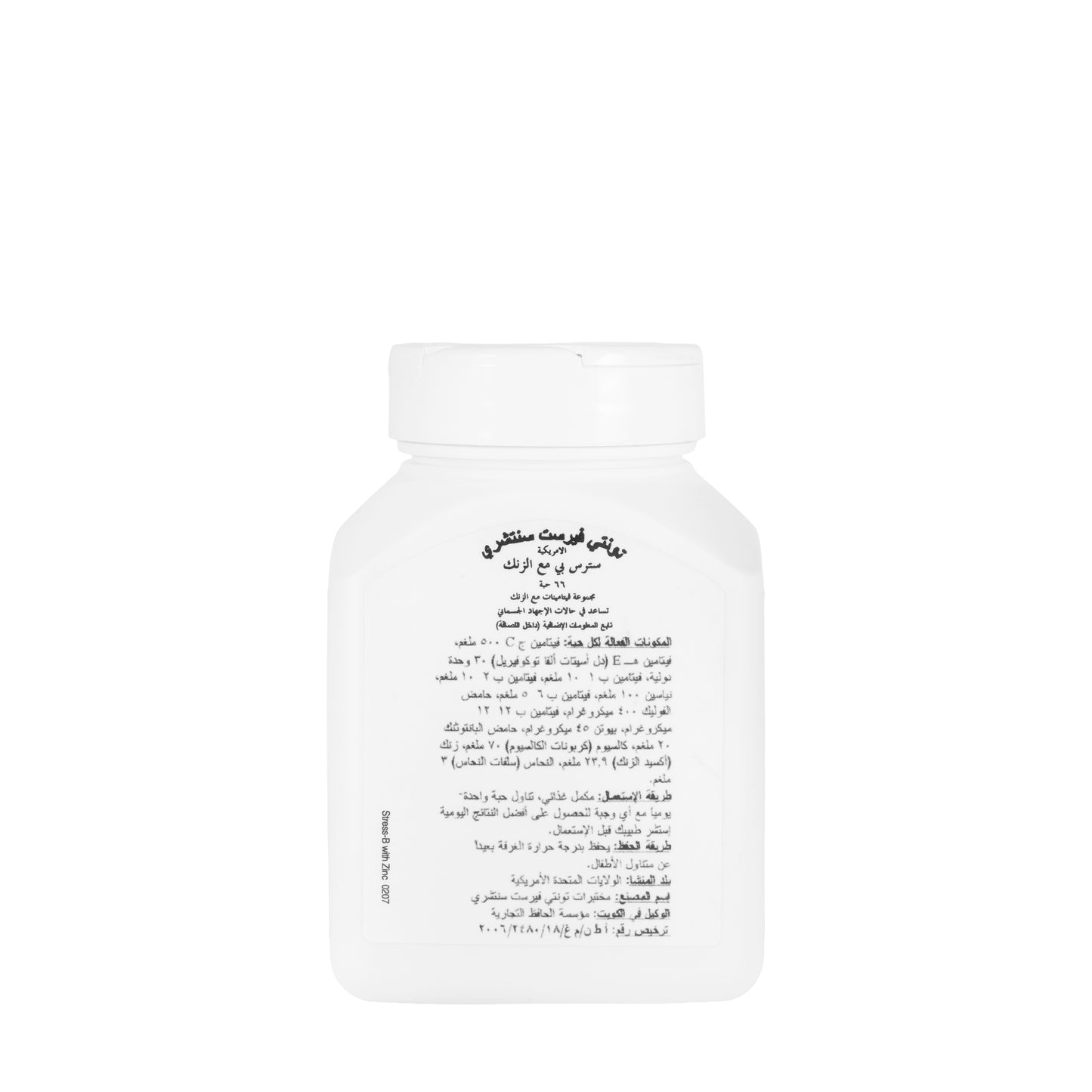 21 Century Stress B And Zinc 66 Tablet