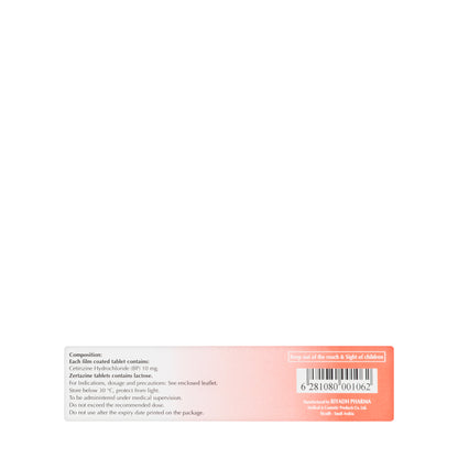 Zertazine 10Mg 20Tablets