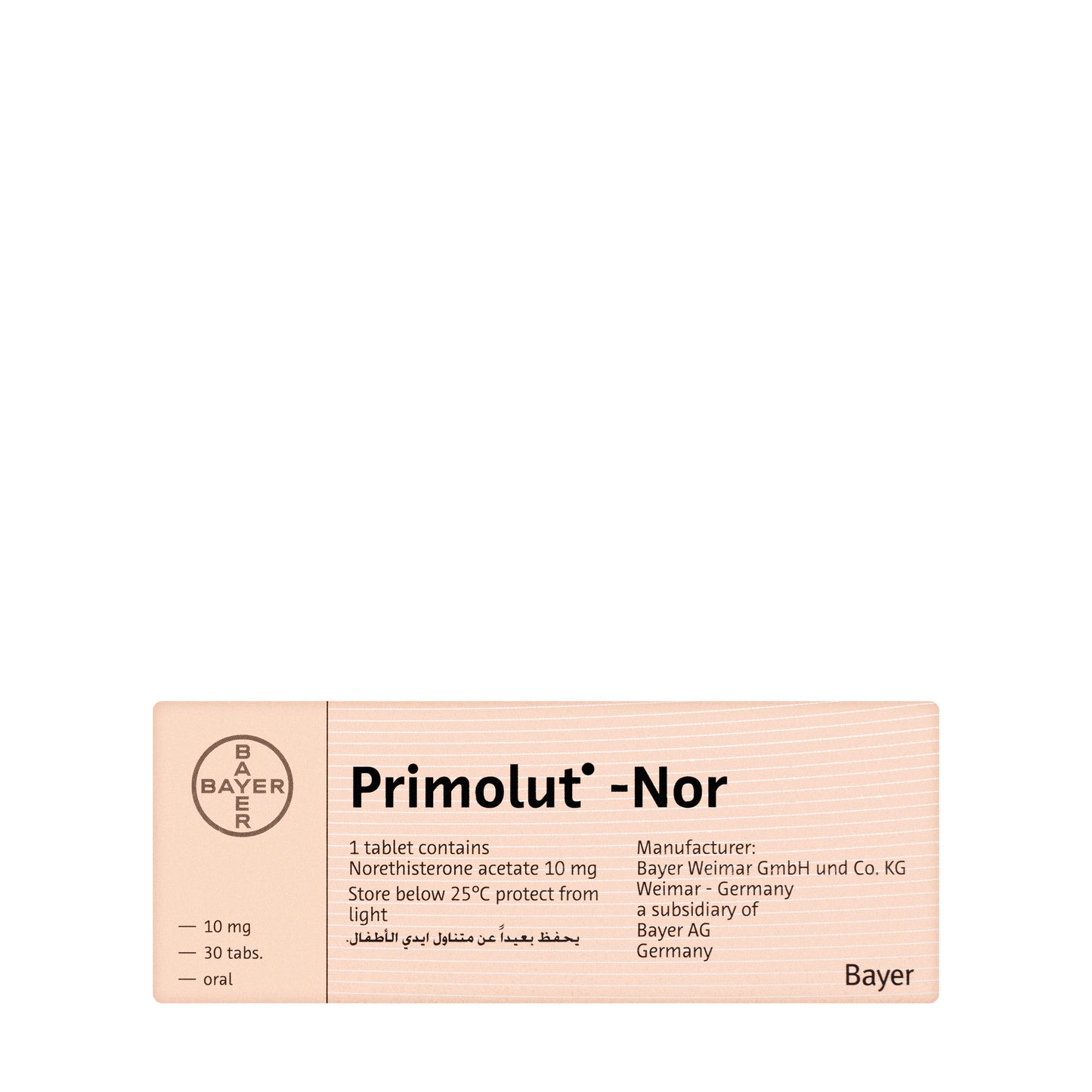 Primolut Nor 10 Mg 30 Tablets
