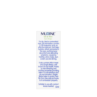 Murine Dry And Tired Eye Drops 15Ml