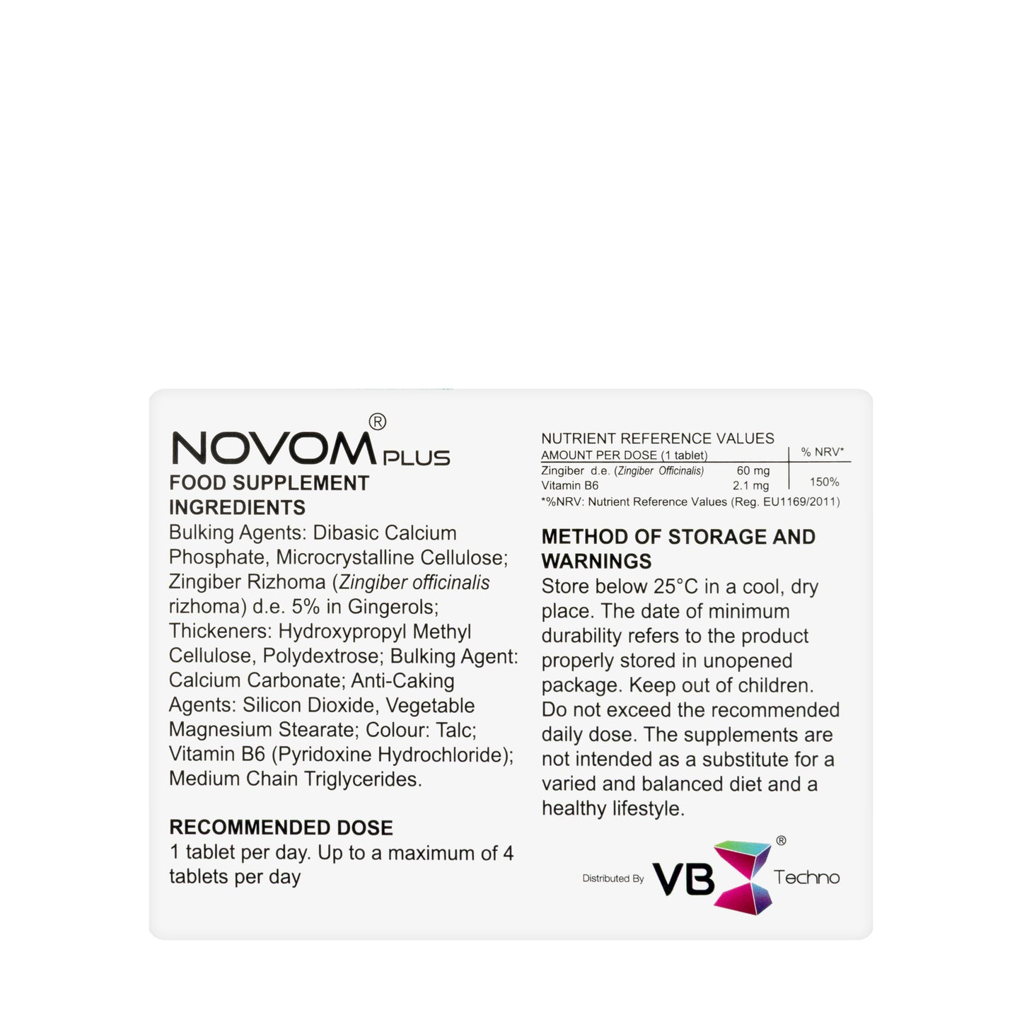 Novom Plus 20 Tablet