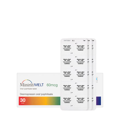 Minirin Melt 60Mcg 30 Tablets