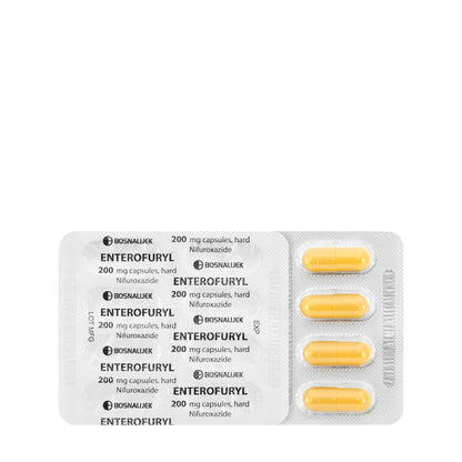 Enterofuryl 200Mg 16 Capsules