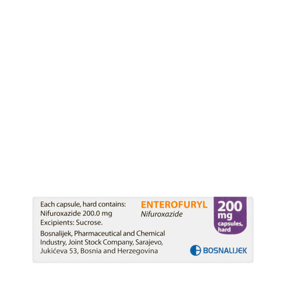 Enterofuryl 200Mg 16 Capsules
