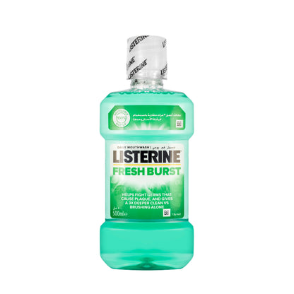 Listerine Fresh Burst Mouthwash 500 Ml