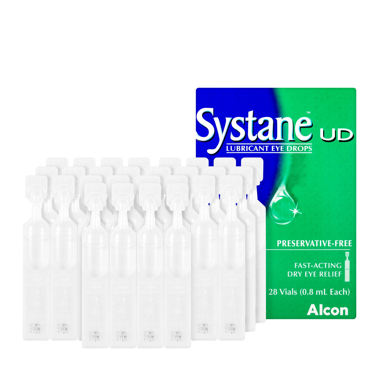 Systane Free Lubricant Eye Drops 28 Pieces