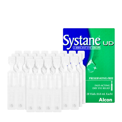 Systane Free Lubricant Eye Drops 28 Pieces