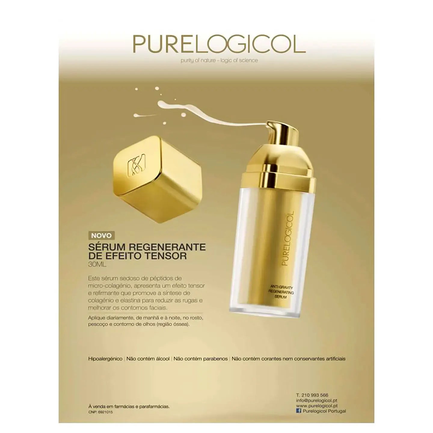 PureLogicol Anti Gravity Regenerating Serum 30 Ml