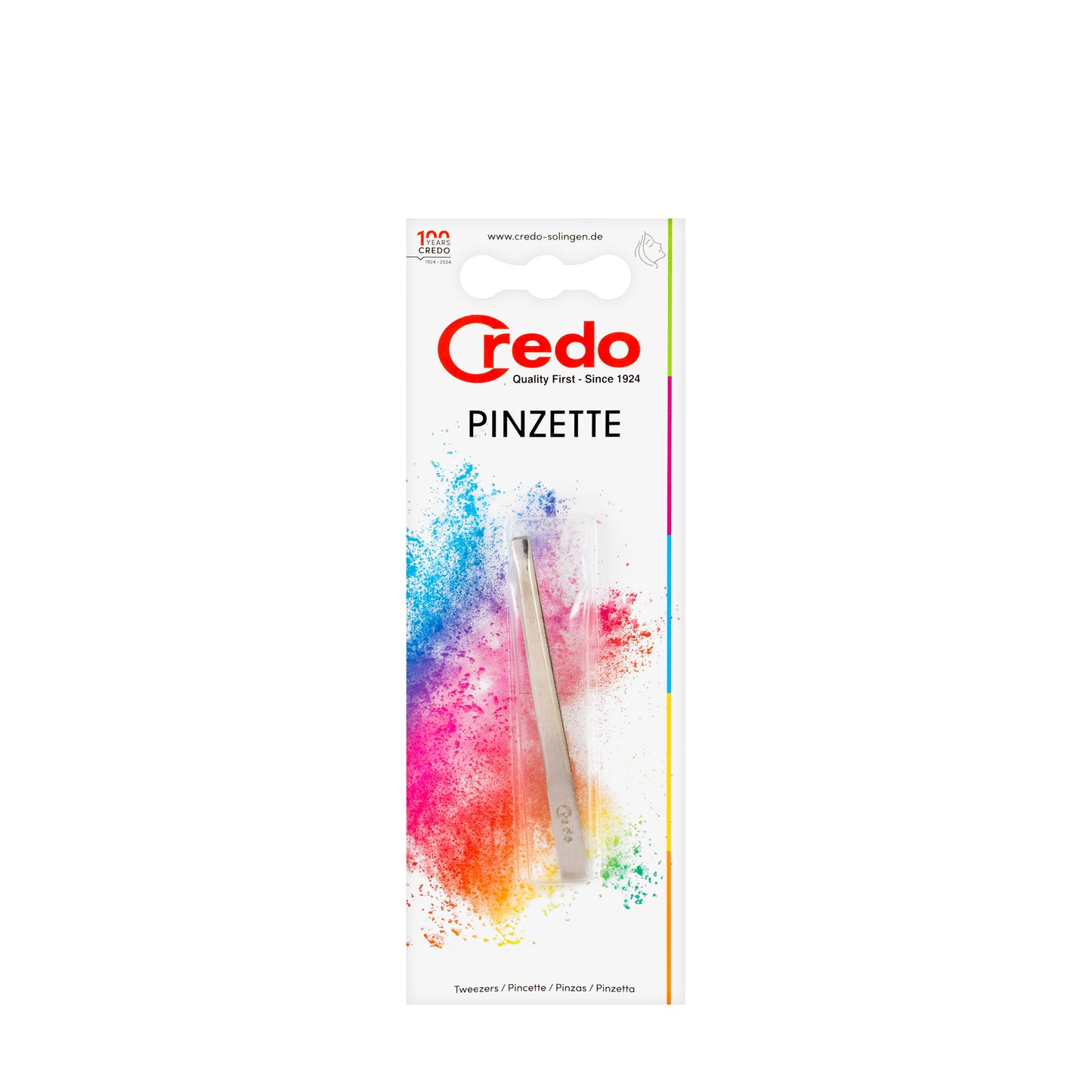 Credo Tweezer Straight 13010