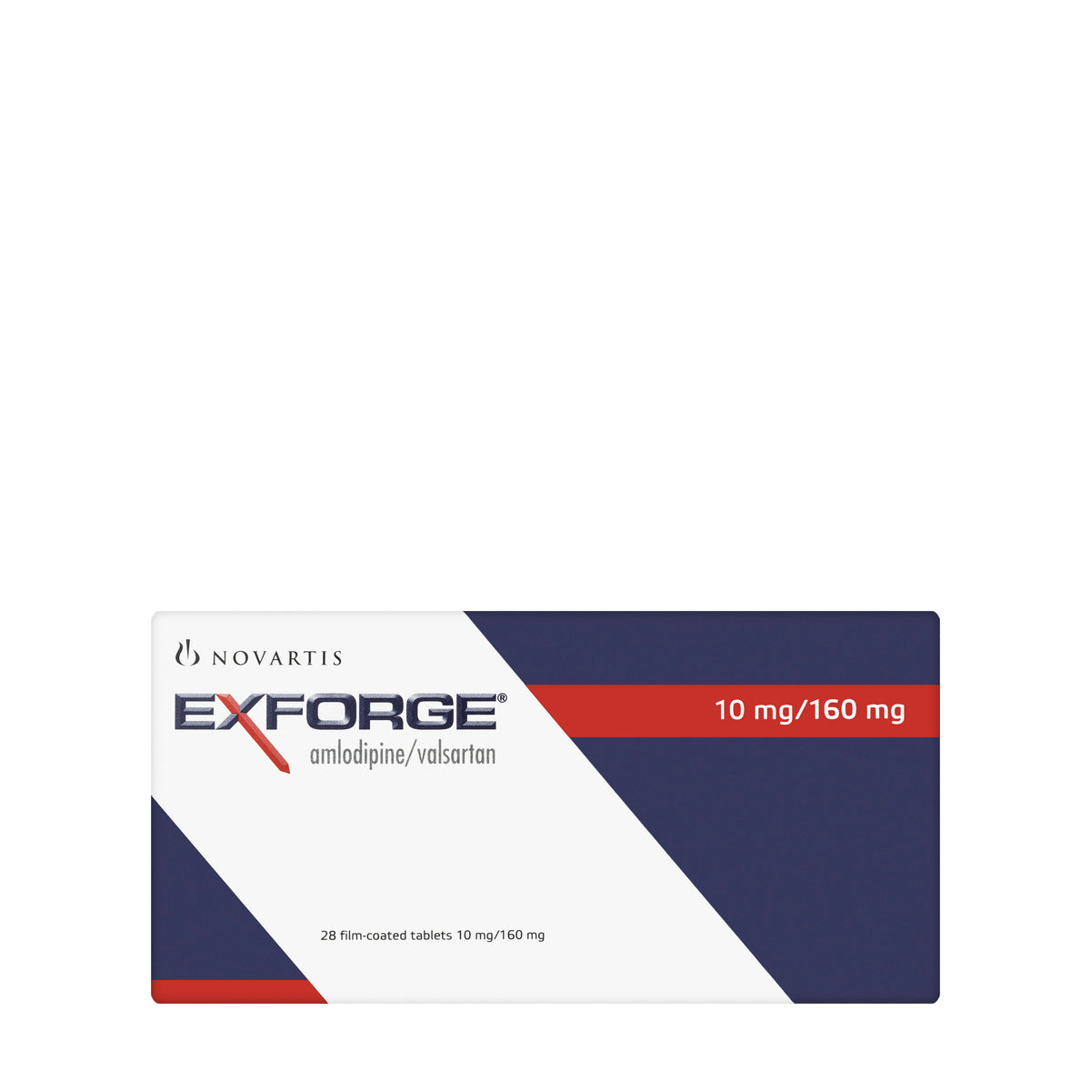 Exforge 10/160Mg 28 Tablets
