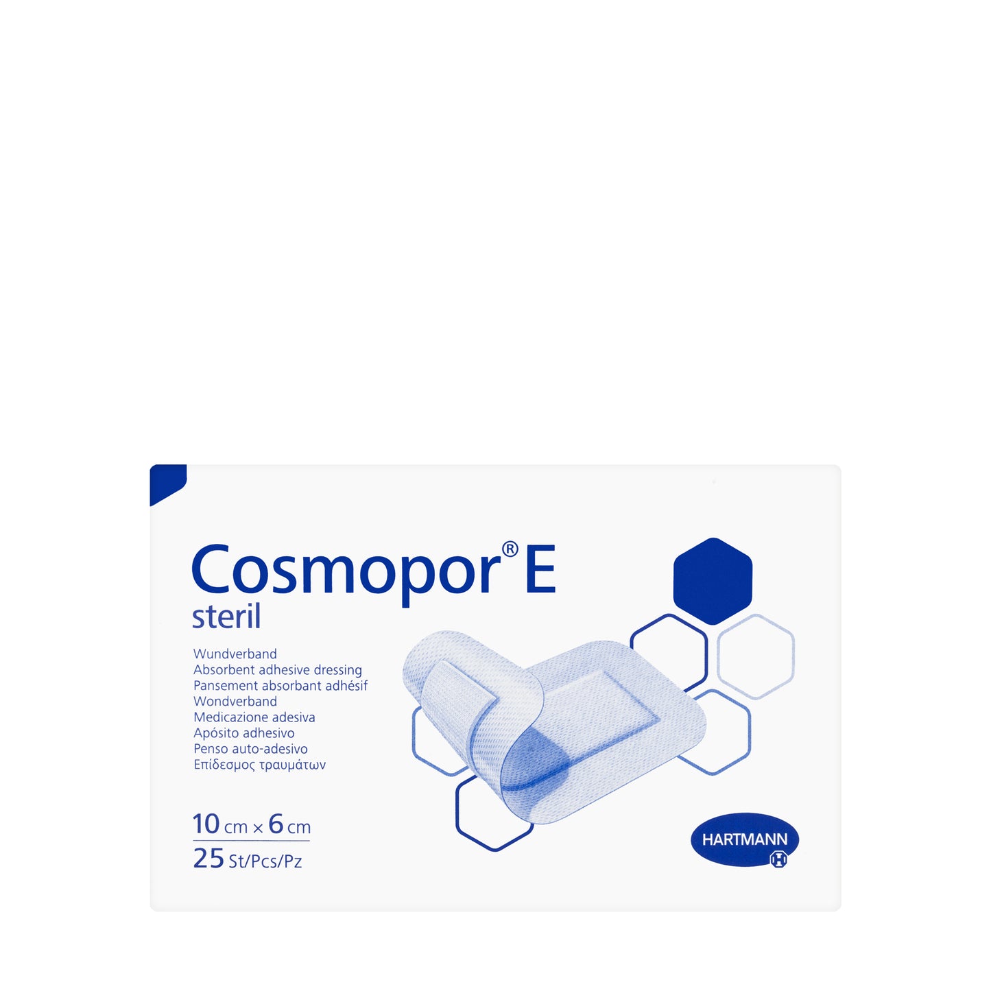 Hartmann Cosmopor E 10X6Cm 25 Pieces