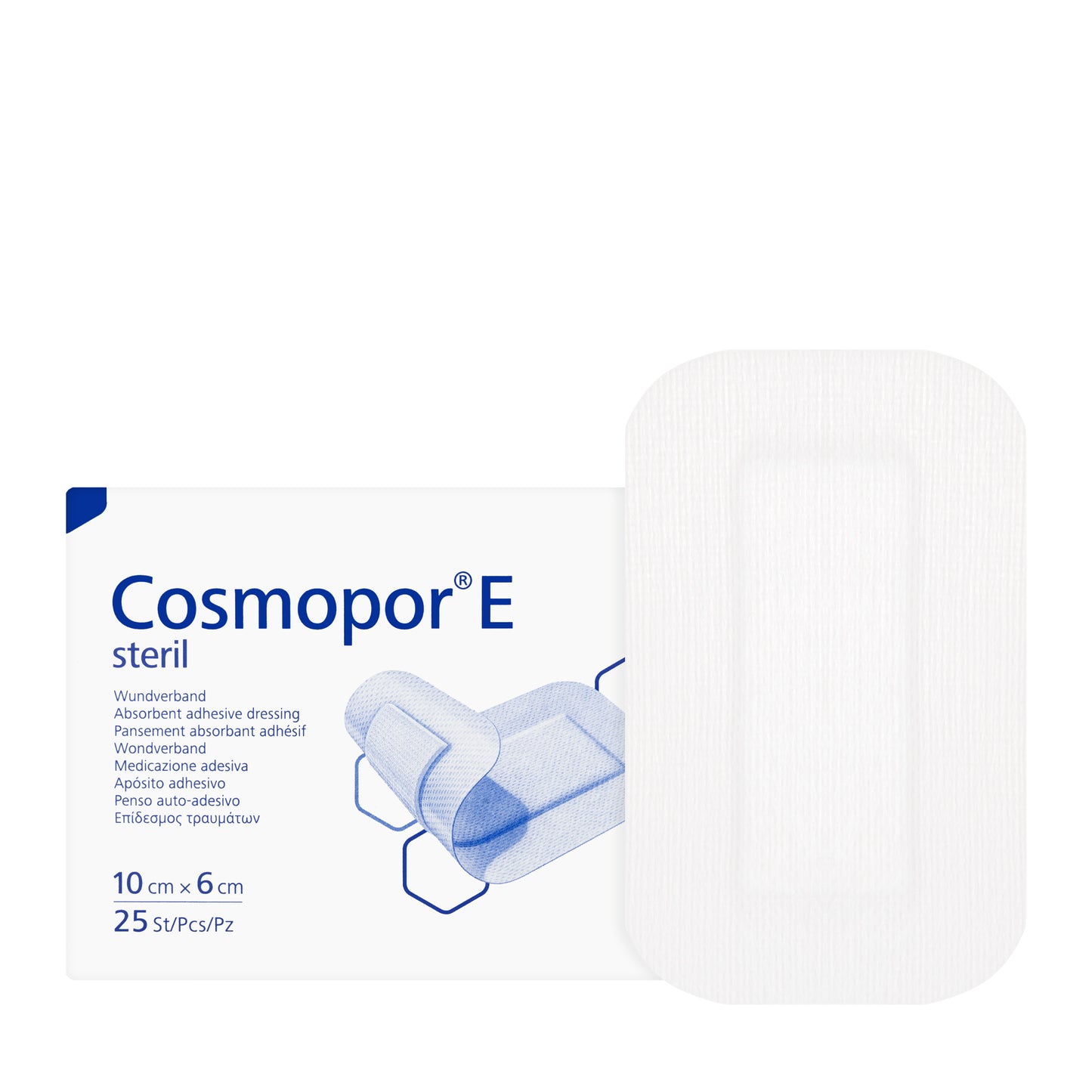 Hartmann Cosmopor E 10X6Cm 25 Pieces