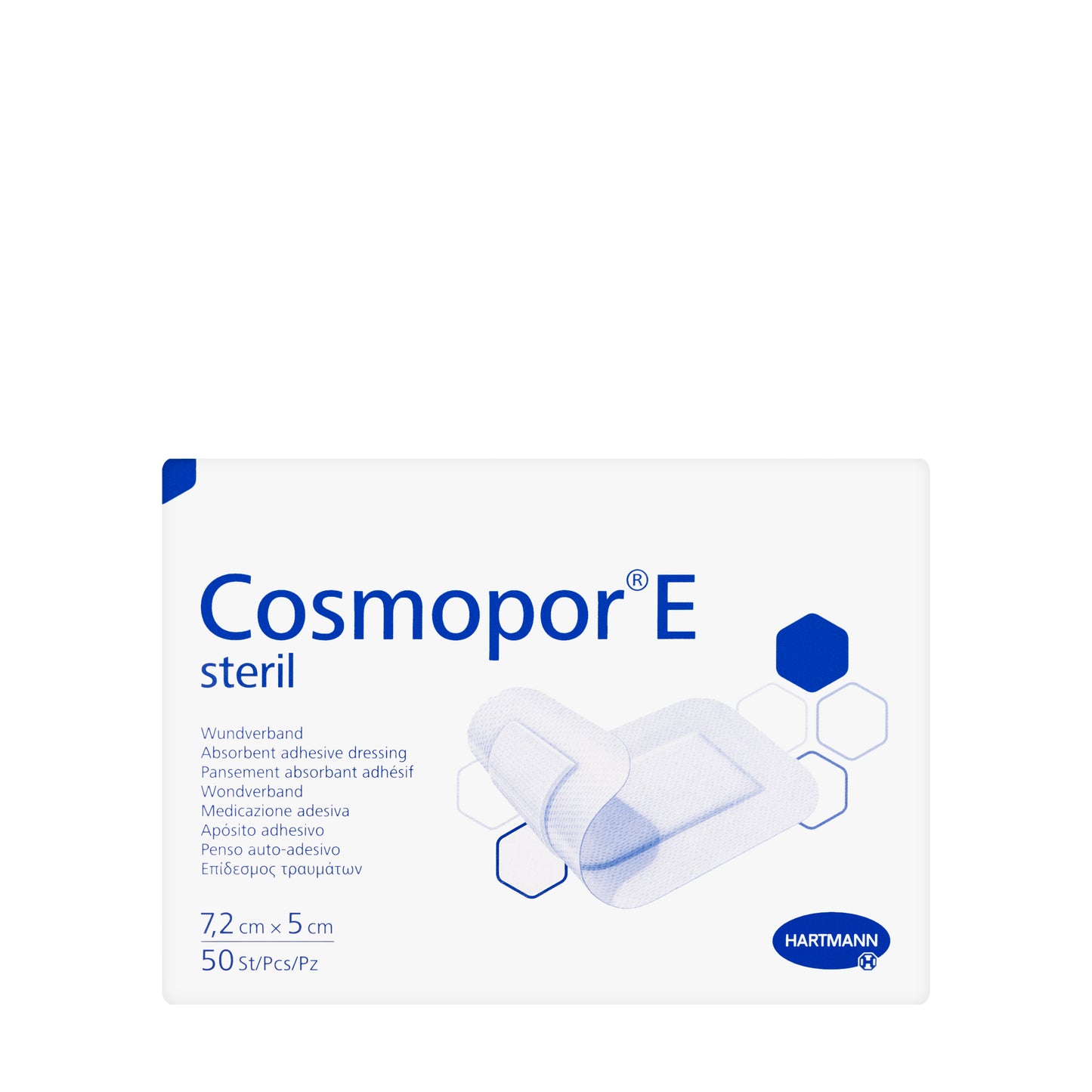 Hartmann Cosmopor E 7.2X5Cm 50 Pieces