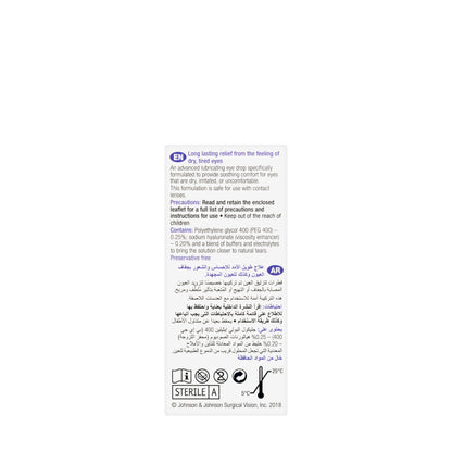 Blink Intens Tears Unidose 0.4Ml 20Vials