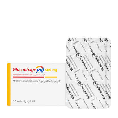 Glucophage Xr 500Mg 30 Tablets