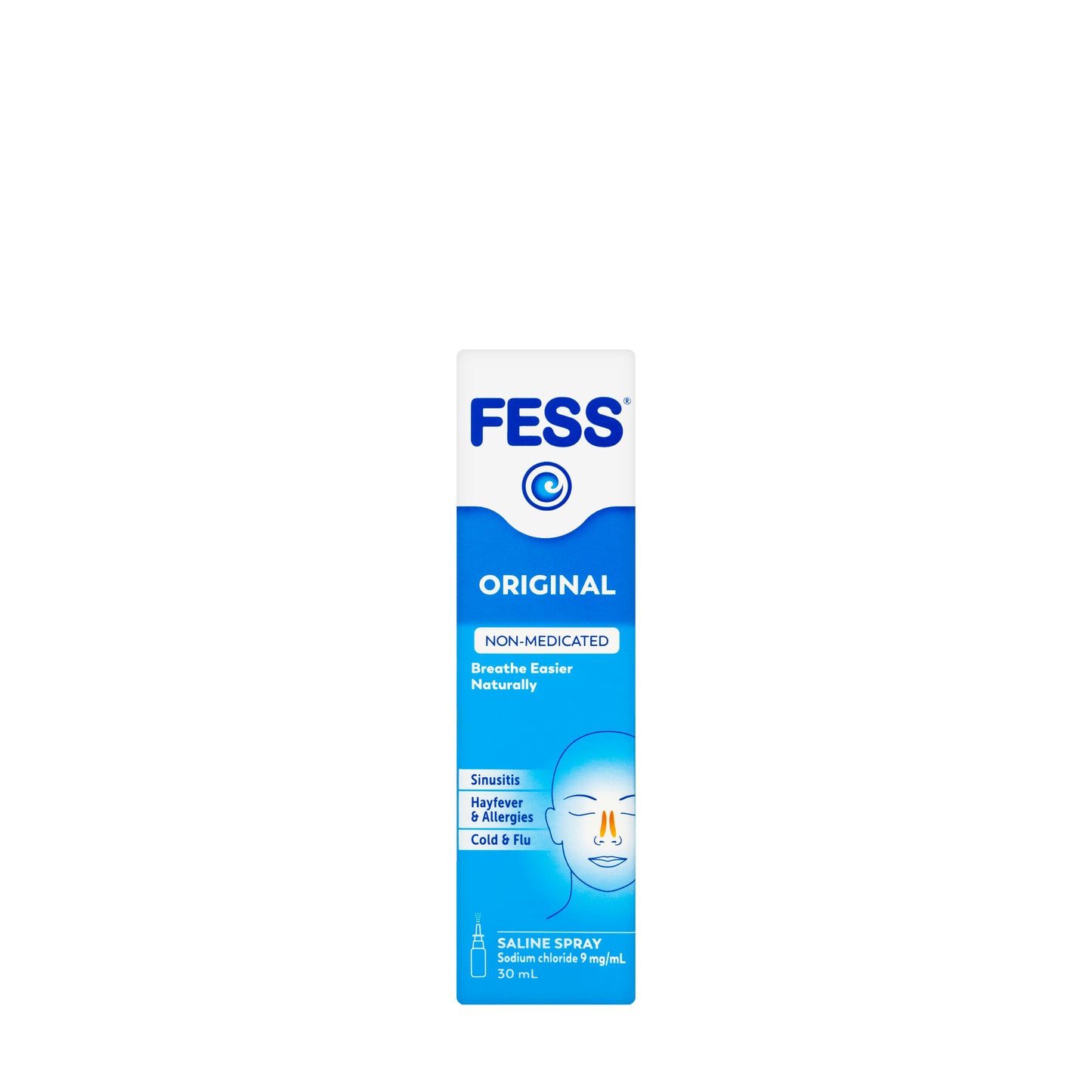 Fess Nasal Saline Spray 30Ml