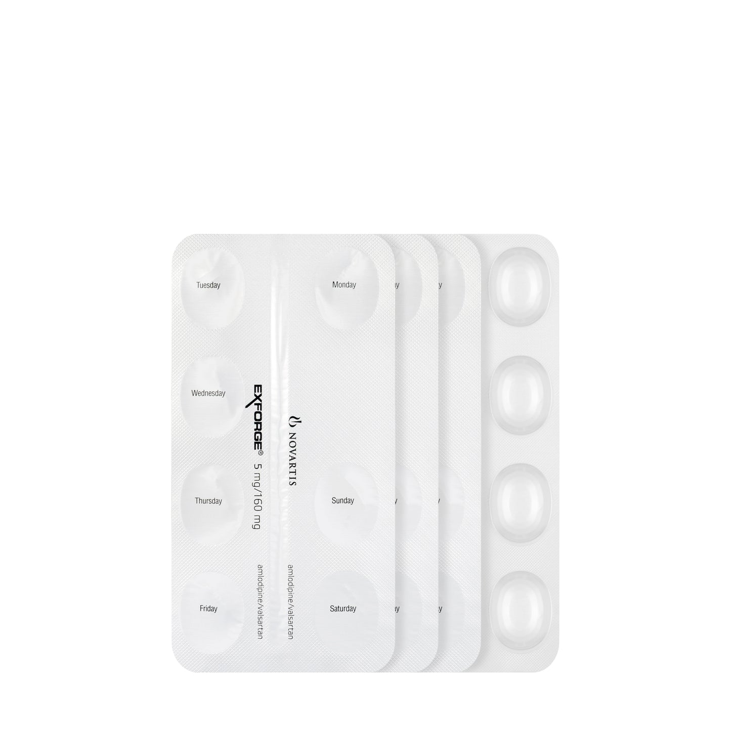 Exforge 5/160Mg 28 Tablets