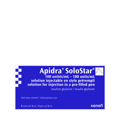 Apidra Solostar 5 Pens
