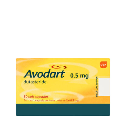 Avodart 0.5Mg 30 Capsules