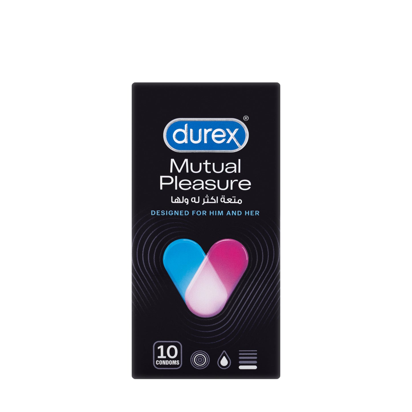 Durex Condom Mutual Pleasure 10 Pieces
