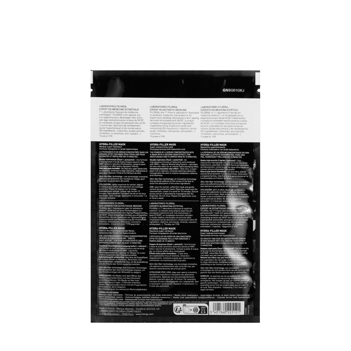 Filorga Hydra Filler Mask Super Moisturizing Mask 20 Ml