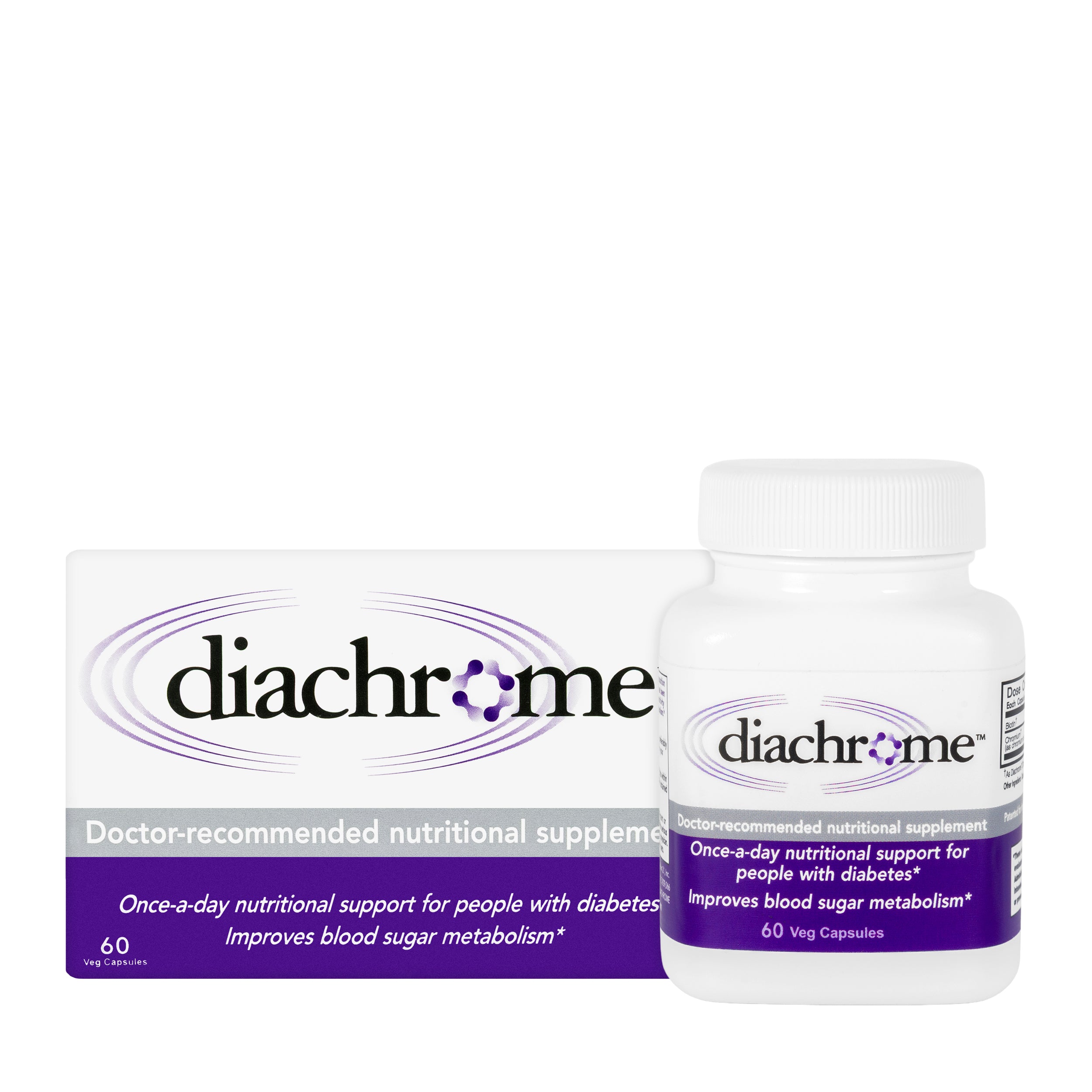 Diachrome 600Mcg 60 Capsules
