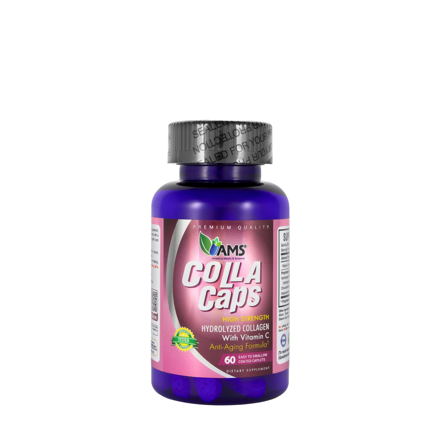 AMS Colla Caps Collagen 60 Capsules