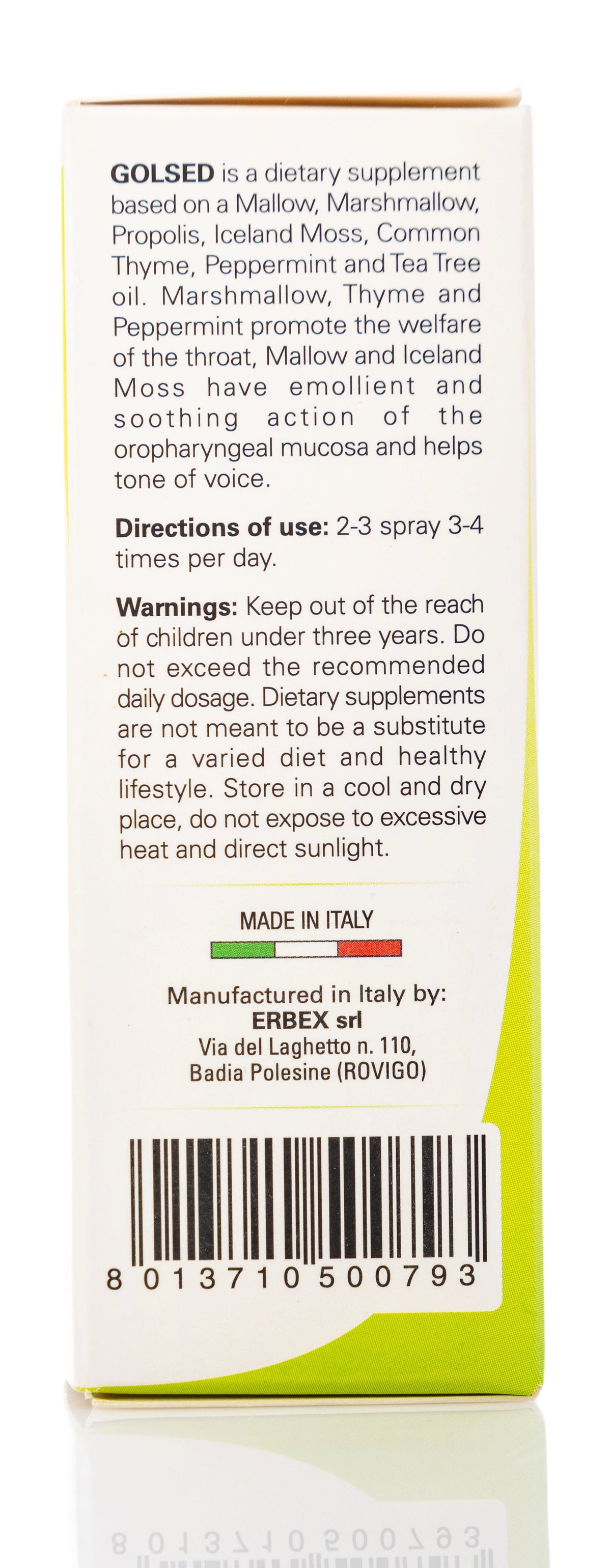 Golsed Oral Spray 30Ml