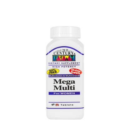 21 Century Mega Multi Woman 90 Tablet