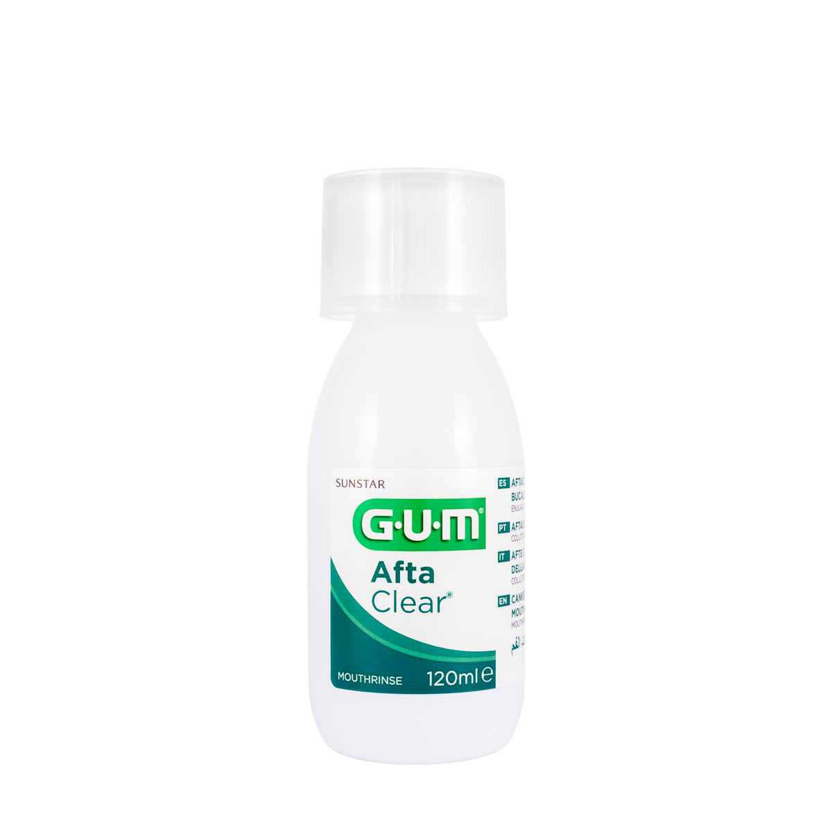 Gum Afta Clear Mouthwash 120 ml