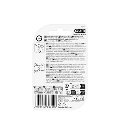 Gum Original White Flouride Waxed Floss [2040]