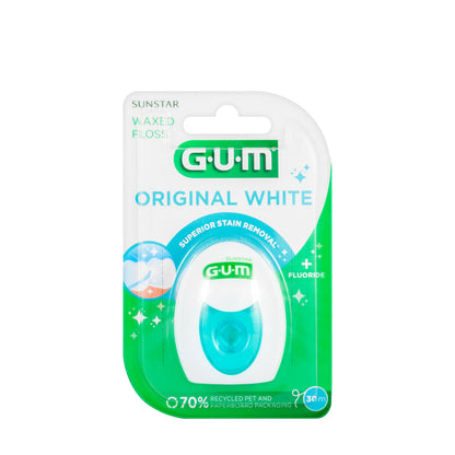 Gum Original White Flouride Waxed Floss [2040]