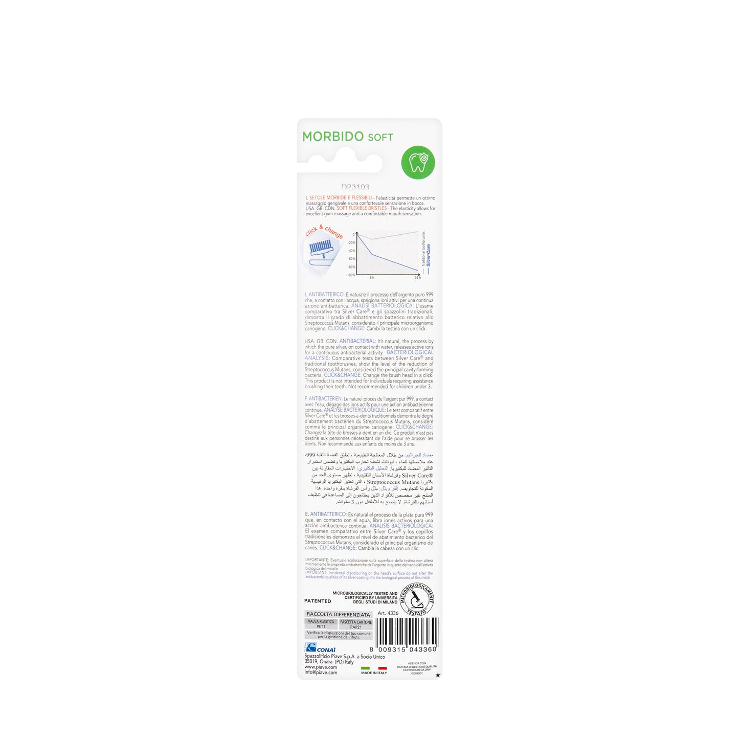 Silver Care Plus Toothbrush Soft-4336