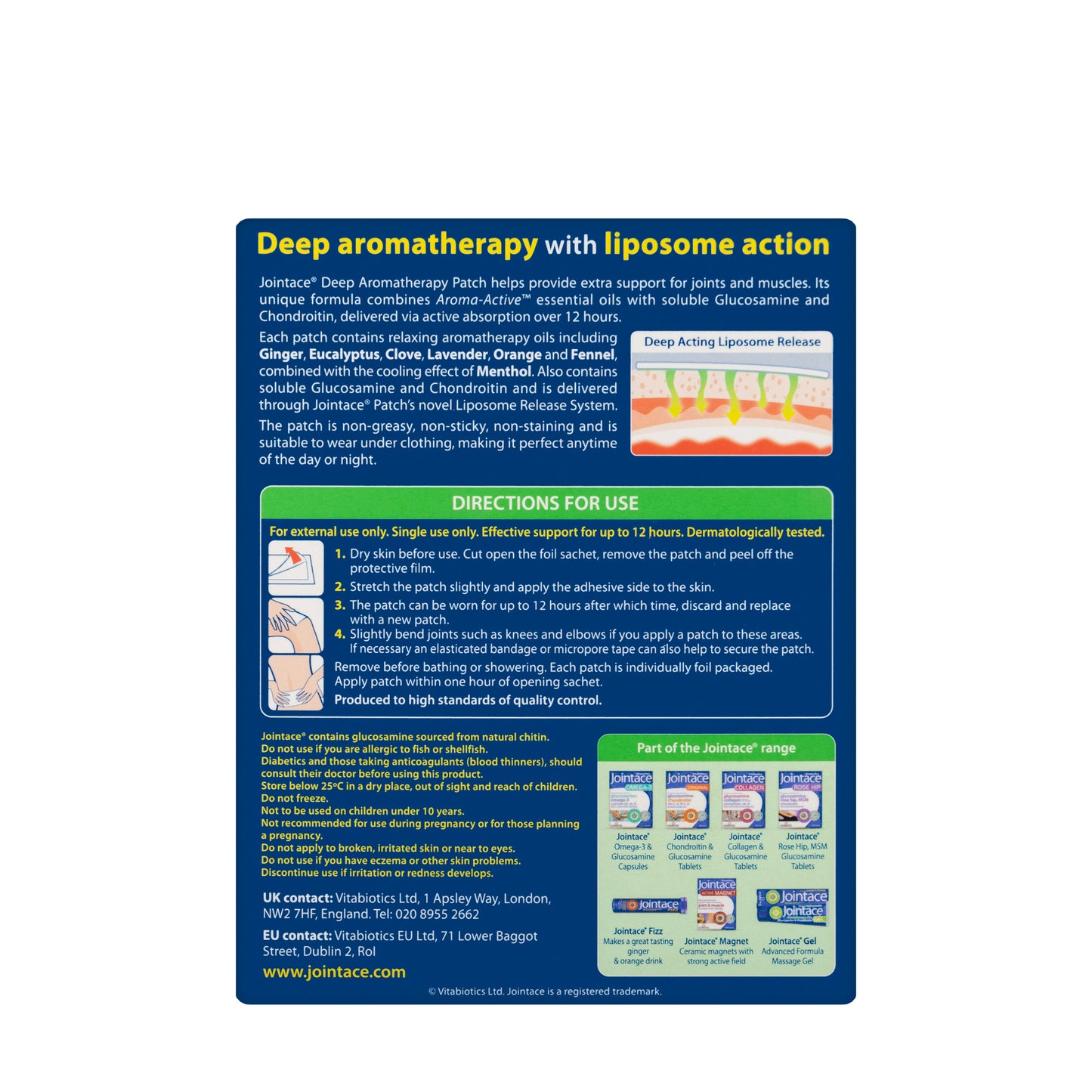 Vitabiotics Jointace  8 Patches