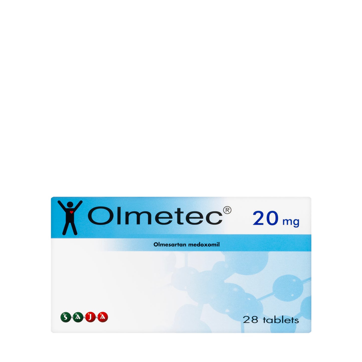 Olmetec 20Mg 28 Tablets