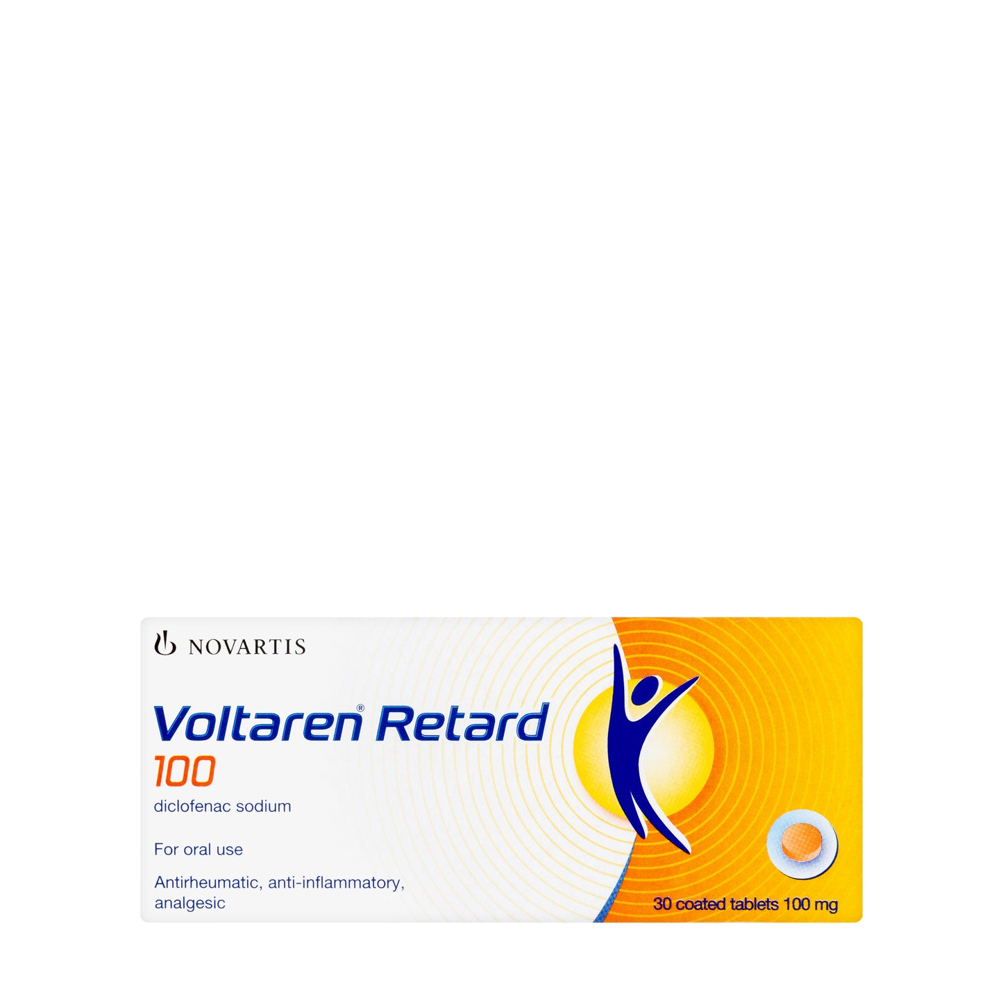 Voltaren 100Mg [Retard] 30 Tablets